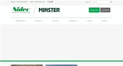 Desktop Screenshot of minster.com